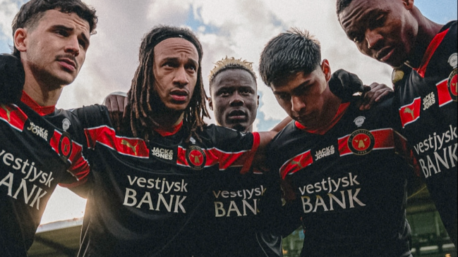 Darío Osorio aportó asistencia para un Midtjylland que terminó subcampeón