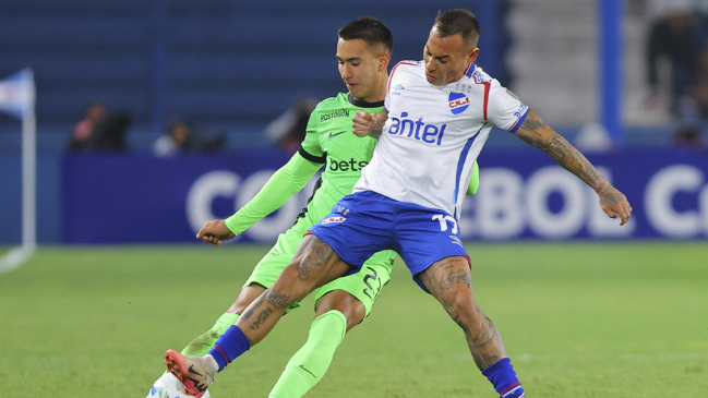 Nacional de Eduardo Vargas se despidió con un triunfo ante Atlético Nacional de la Libertadores