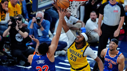   Los Pacers quedaron a un paso de cerrar su serie ante los Knicks y entrar a la final de NBA 