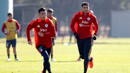   Darío Osorio y Guillermo Maripán se unieron a los trabajos de la selección chilena 