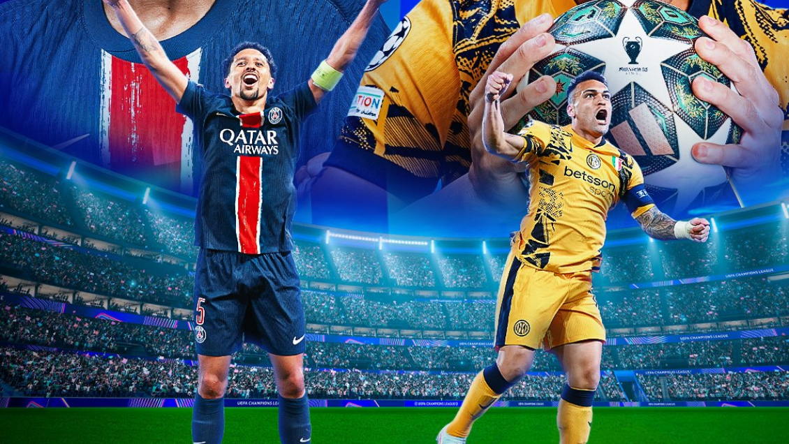 PSG e Inter de Milán disputan la gran final de la Champions League en Múnich