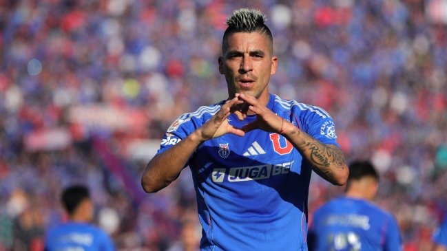 [VIDEO] Leandro Fernández se escapó solo, enganchó y aumentó para la U