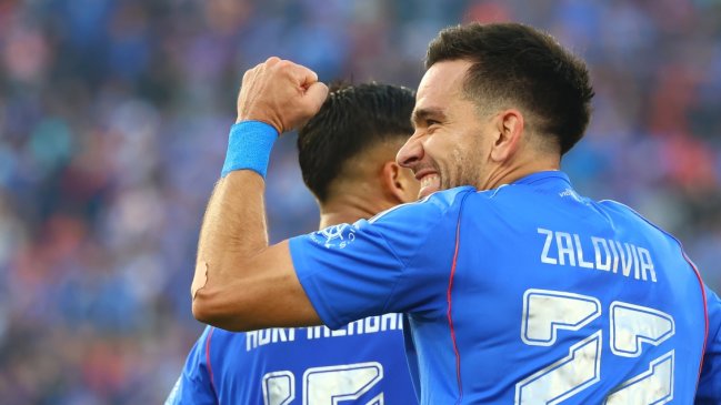 [VIDEO] Matías Zaldivia aportó su cuota goleadora en el triunfo de la U