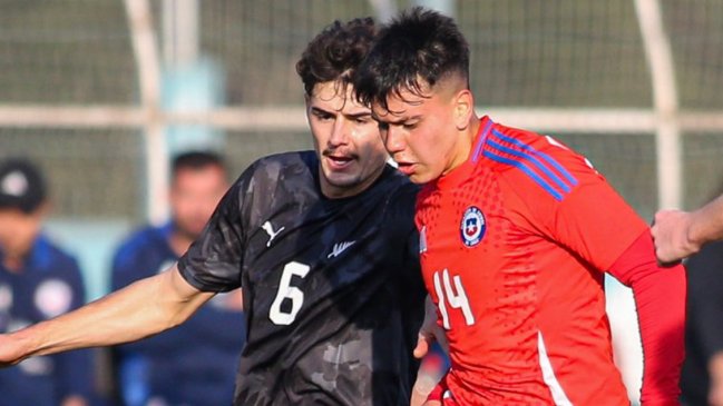 La Roja sub 20 se impuso a Nueva Zelanda en un amistoso de preparación para el Mundial