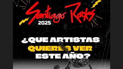   Lanzan venta en verde de Santiago Rocks 2025: Andrés Calamaro primer confirmado 