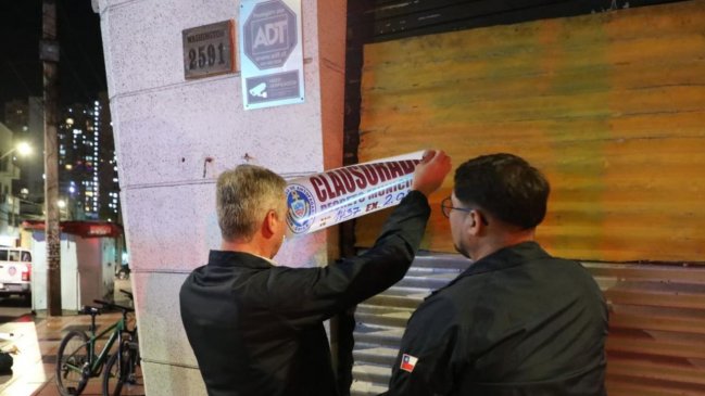 Municipio clausuró casino clandestino en el centro de Antofagasta