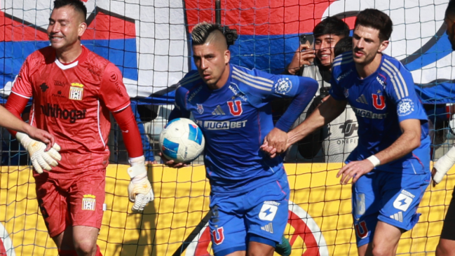 [VIDEO] Leandro Fernández descontó para la U antes del descanso ante Curicó