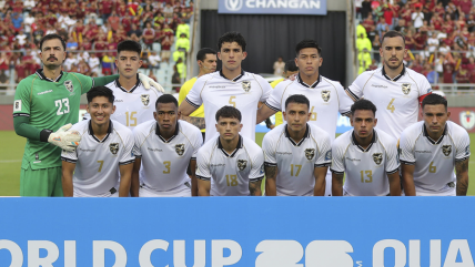   La formación de Bolivia para recibir a La Roja por la fecha 16 de las Clasificatorias 