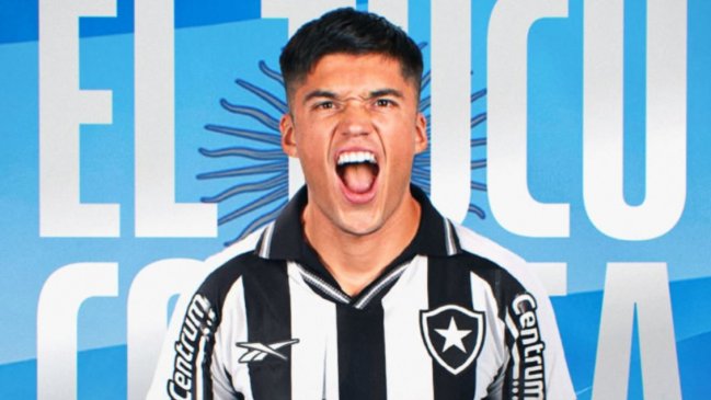 Botafogo oficializó a Joaquín Correa como refuerzo para el Mundial de Clubes