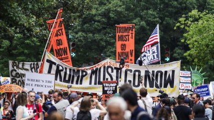   Protestas en varias ciudades de EE.UU. contras las políticas migratorias de Trump 