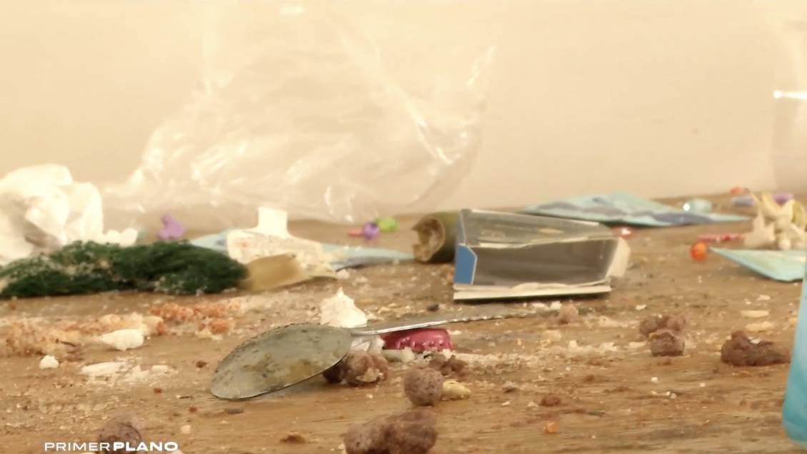 Así fue encontrado el departamento tomado por Úrsula Achterberg