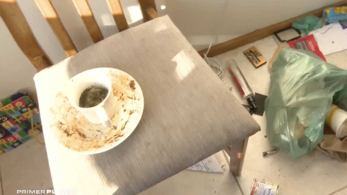 Así fue encontrado el departamento tomado por Úrsula Achterberg