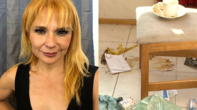 Así quedó el departamento tomado por Úrsula Achterberg