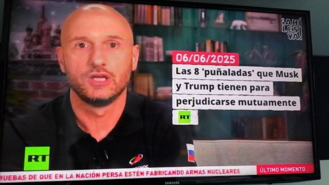 Emisión en Chile del canal ruso RT llega al CNTV y el Parlamento