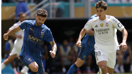   Gonzalo García y Ruben Neves decretaron el empate entre Real Madrid y Al Hilal en Miami 