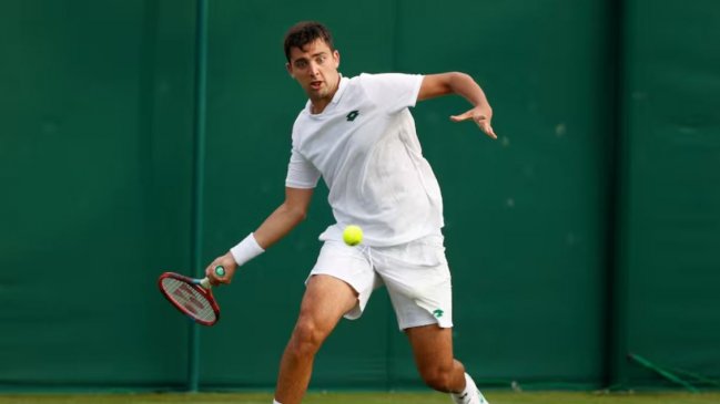 Tomás Barrios se vio superado por la potencia de Marin Cilic
