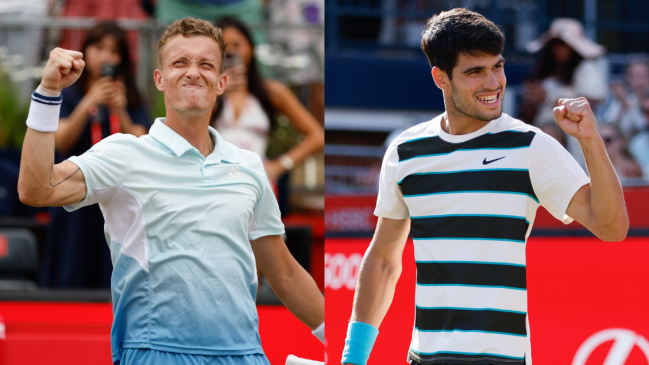 Jiri Lehecka y Carlos Alcaraz definirán el título en el ATP de Queen's