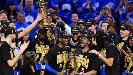   La celebración de Oklahoma City Thunder en la NBA 