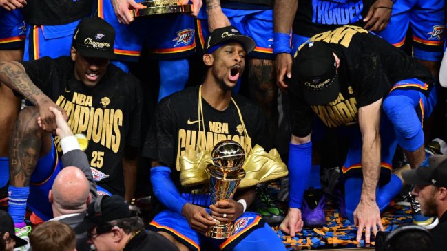 Shai Gilgeous-Alexander fue el jugador más valioso de las Finales de la NBA