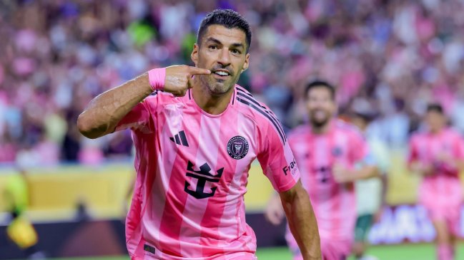 [VIDEO] Luis Suárez se lució golazo de zurda para Inter Miami ante Palmeiras en el Mundial de Clubes
