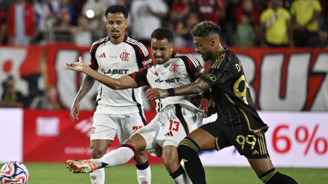 Flamengo dejó a Pulgar en la banca en empate con Los Angeles FC en el Mundial de Clubes