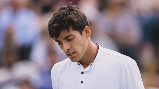 Cristian Garin perdió en la última ronda de la qualy y quedó fuera del cuadro principal de Wimbledon