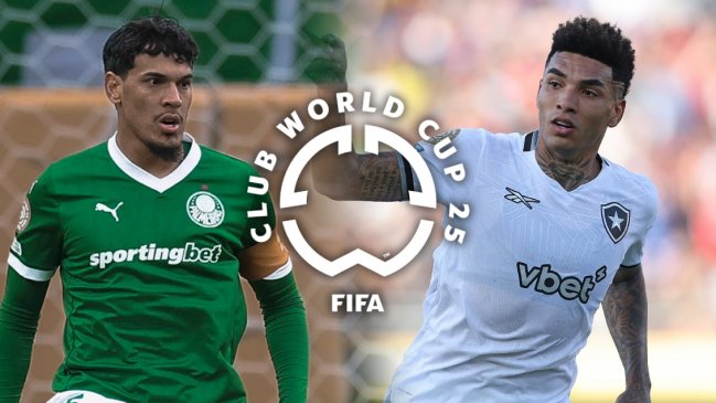 Palmeiras y Botafogo dan inicio con choque brasileño a los octavos del Mundial de Clubes