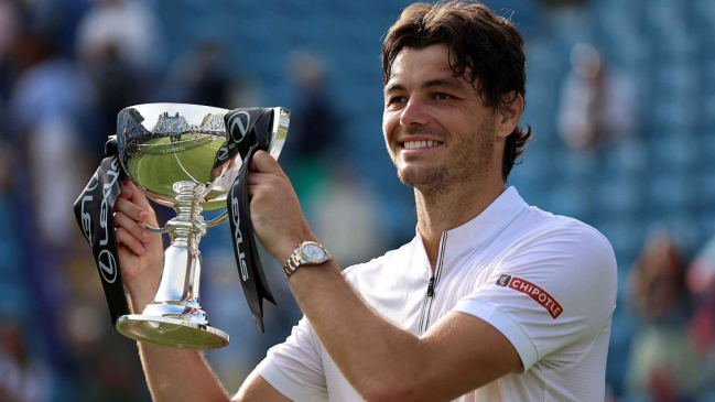 Taylor Fritz revalidó el título sobre la hierba de Eastbourne