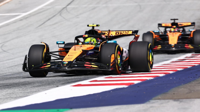 Norris extendió la racha de McLaren con el triunfo en el GP de Austria