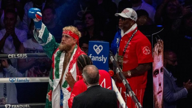 El youtuber Jake Paul derrotó a Julio César Chávez Jr.