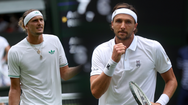 Rinderknech sorprendió a Zverev y se citó con Cristian Garin en Wimbledon