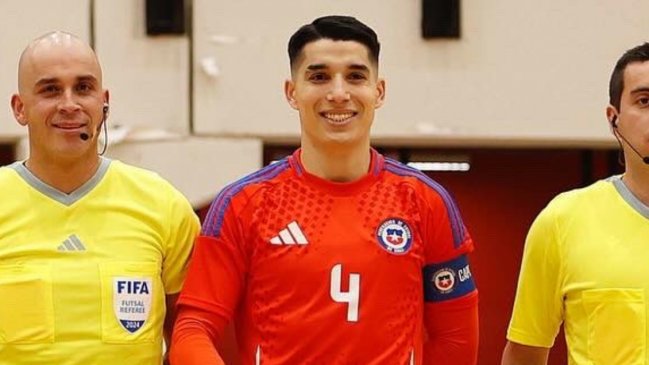 Chileno Bernardo Araya sumará un nuevo hito en su carrera en el fútbol sala