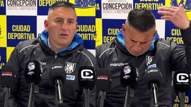 [VIDEO] García vivió incómodo momento: Hincha de Concepción lo trató de 