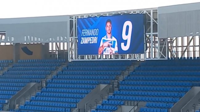 [VIDEO] Cruzados probó las pantallas del nuevo Claro Arena