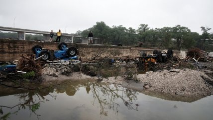  Destrucción en Texas tras las inundaciones  