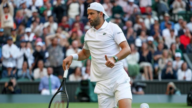 Dimitrov se retiró por lesión de su duelo con Jannik Sinner