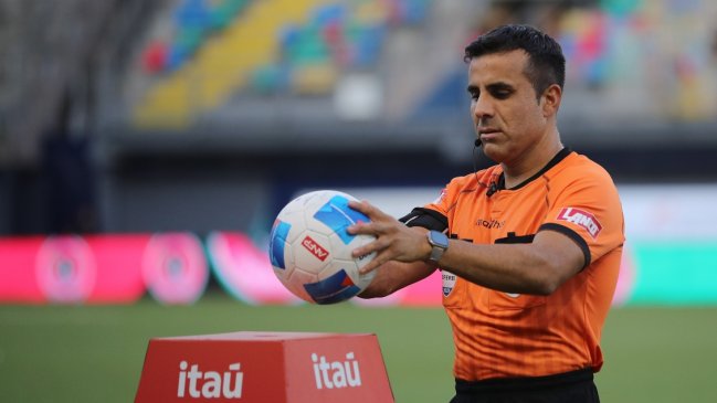 Piero Maza será el juez del Superclásico entre la U y Colo Colo