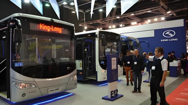 Copiapó da un salto sustentable con buses eléctricos fabricados en China