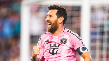   Messi estableció una nueva marca con doblete para Inter Miami ante New England Revolution 