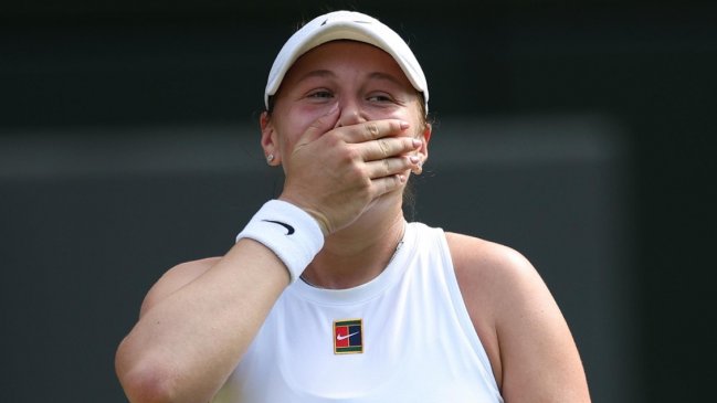 Amanda Anisimova acabó con el sueño de Sabalenka en Wimbledon
