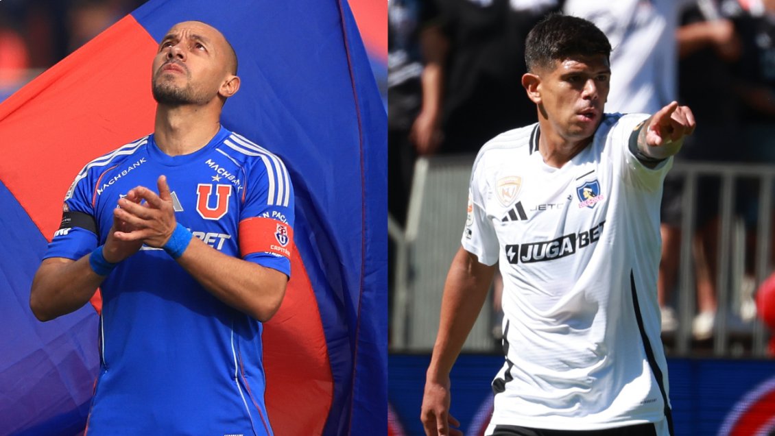 La conferencia de capitanes en la antesala del Superclásico entre U. de Chile y Colo Colo