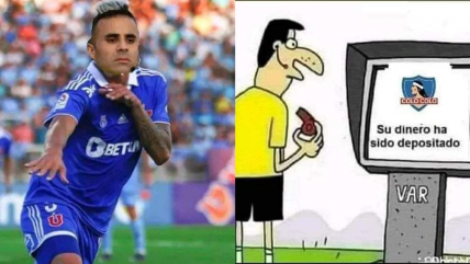  Los penales fueron la referencia de los memes tras el Superclásico entre la U y Colo Colo 