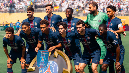   La formación de París Saint-Germain para la final en el Mundial de Clubes ante Chelsea 