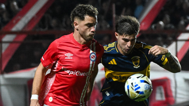 Carlos Palacios y Williams Alarcón fueron titulares en opaco empate de Boca ante Argentinos Juniors