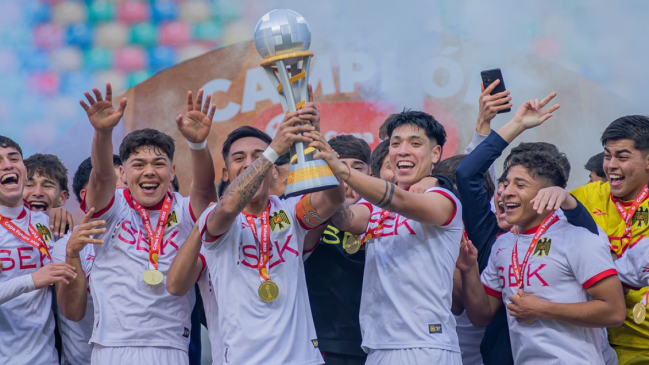 Hijo de Jean Beausejour lideró a Unión Española en obtención del título de Copa Futuro sub 18