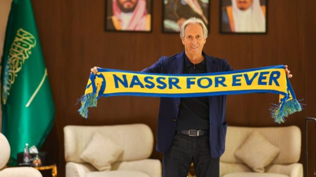 Jorge Jesus es el nuevo técnico de Cristiano Ronaldo en Al Nassr