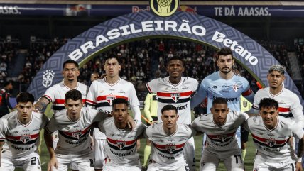   A la espera de Gonzalo Tapia: Sao Paulo salvó empate ante Bragantino en el Brasilerao 