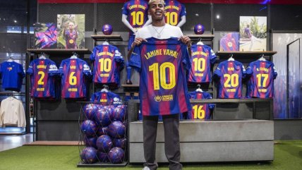   Lamine Yamal heredó el '10' de Messi, Maradona, Ronaldinho y Romario 