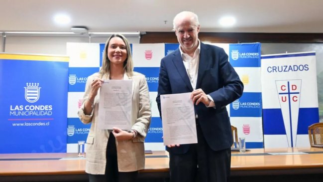 Cruzados firmó un acuerdo con Las Condes para funcionamiento vial del Claro Arena