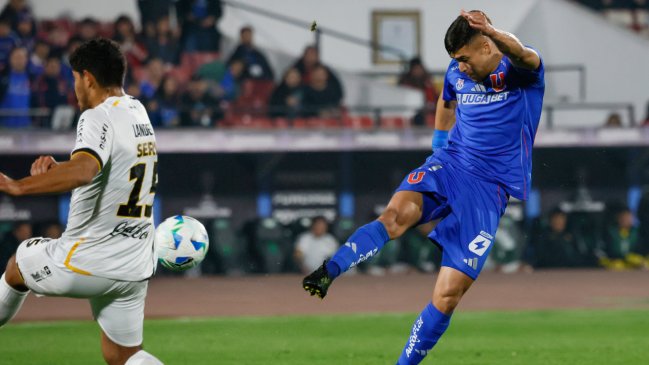 [VIDEO] Hormazábal se lució con golazo de volea ante Guaraní en la fiesta de la U en el Nacional